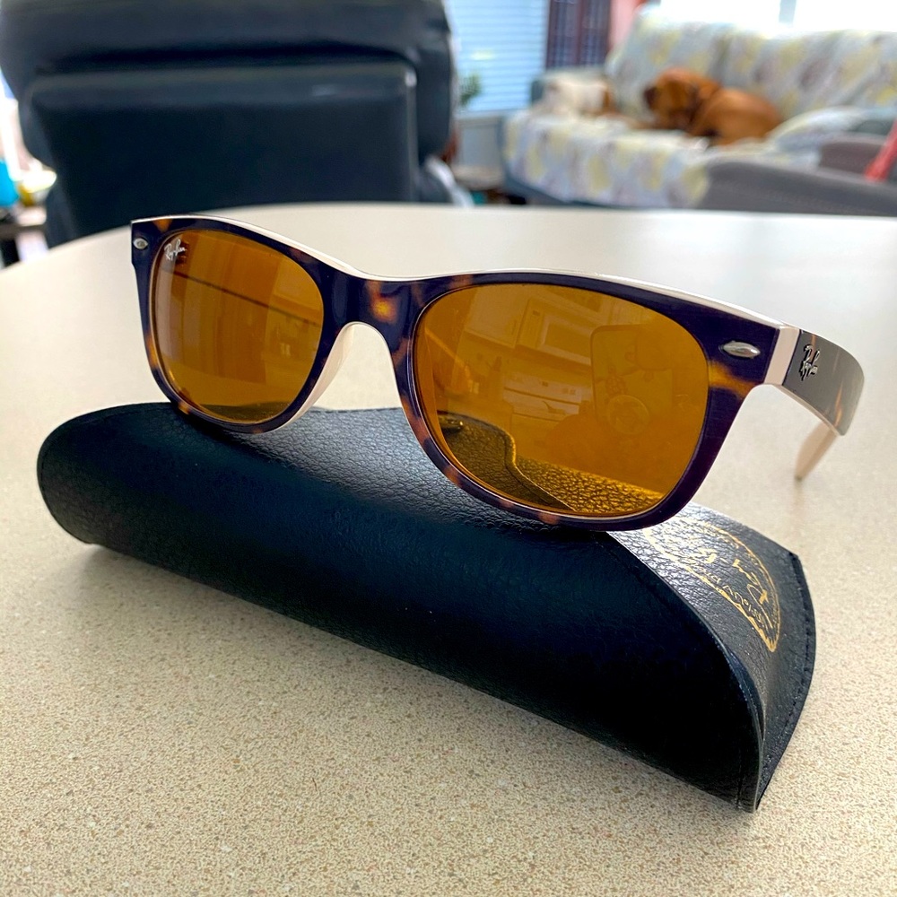 Rayban wayfarer sunglasses. EC
